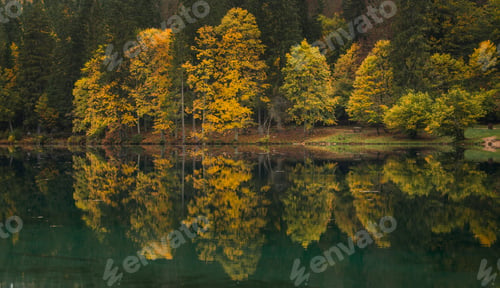 Preview: Fusine Lakes On A Calm Autumn Day