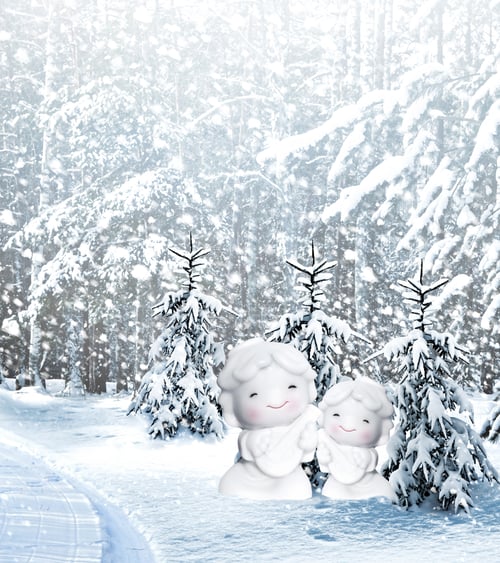 Preview: Angel And Christmas Tree