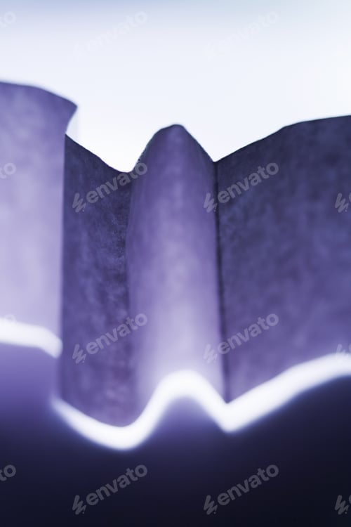 Preview: Blue Paper Shapes