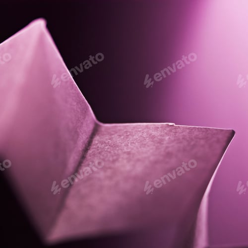 Preview: Colorful Paper Shapes With Paper Background