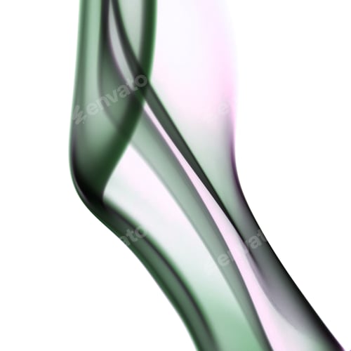Preview: Smoke Shapes On White Background
