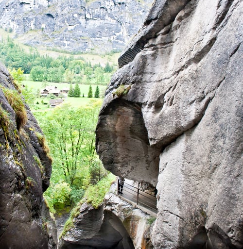 Preview: Spiral Waterfall In Lauterbrunnen Switzeland