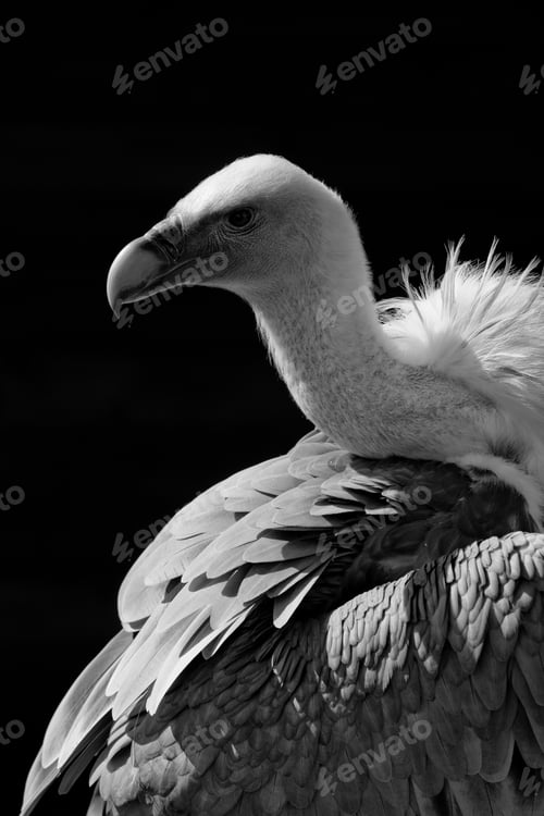 Preview: European Griffon Vulture (Gyps Fulvus Fulvus)