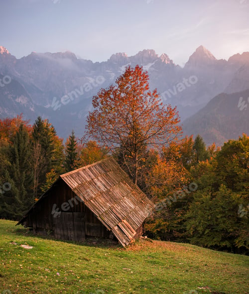 Preview: Autumn Colors In Vrata Valley In Julian Alps