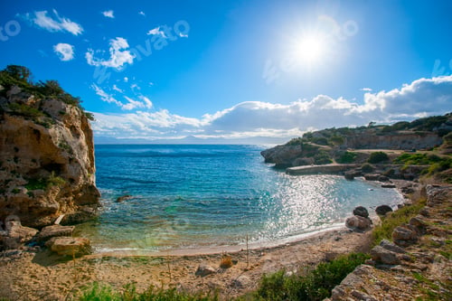 Preview: The Ancient Temple Of Hera With Seaview On The Gulf Beside The Heraion Cape Near Perachora Village