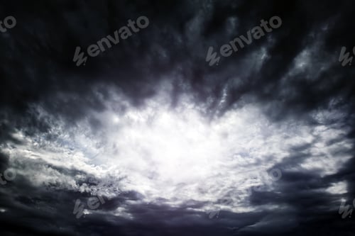 Preview: Light In The Dark And Dramatic Storm Clouds