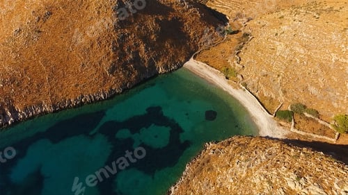 Preview: Aerial Birds Eye View Photo Taken By Drone Of Cape Matapan Or Tainaron The Southest Part Of Europe