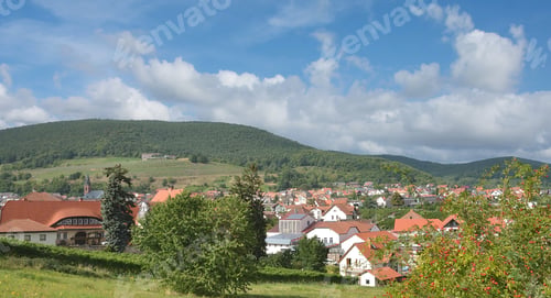 Preview: Famous Wine Village Of Sankt Martin In Palatinate,Germany