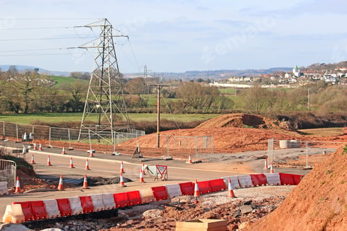 Preview: Road Bypass Construction Site In Devon