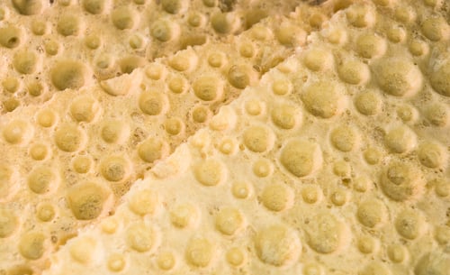 Preview: Diabetic Diet Crunches - Crispy Waffle Crispbread From Wheat, Texture