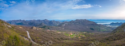 Preview: Winding Road Going To The Skadar Lake National Park In Montenegro