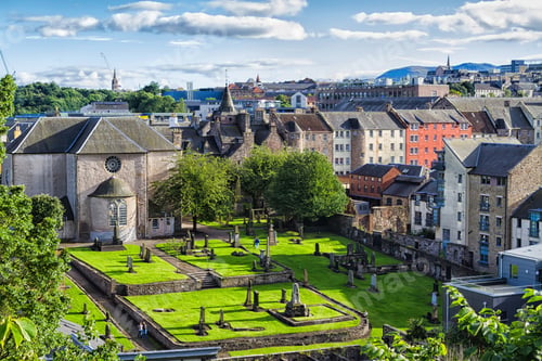 Preview: Panoramic View Of Edinburgh - The Capital Of Scotland Taken From Calton Hill And Arthur'S Seat. Uk