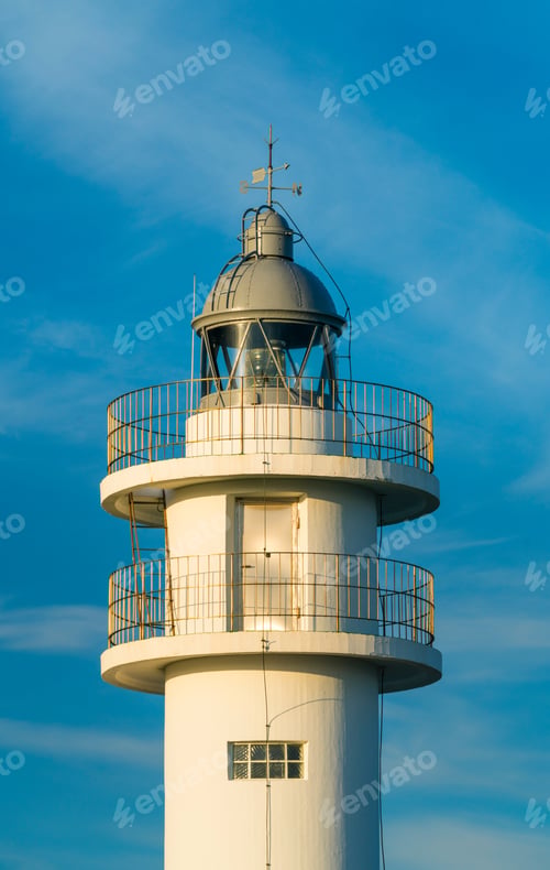 Preview: Ajo Lighthouse In Ajo Village By The Cantabrian Sea In Cantabria Autonomous Community Of Spain