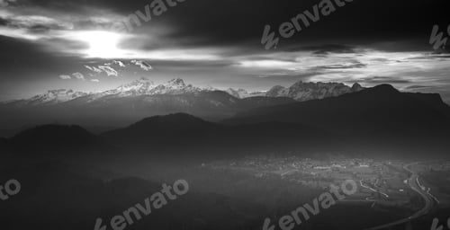 Preview: Vivid Sunset In The Mountains