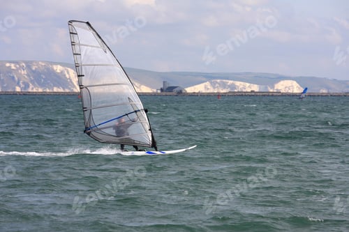 Preview: Windsurfer In Portland Harbour