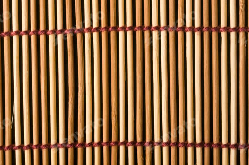Visualização: Tapete de bambu marrom — Stand Food, Close-Up, Macro