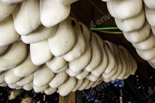 Preview: Dutch Wooden Clogs, Shoe Making Detail, Tradition Of The Netherlands