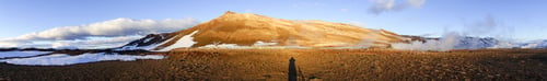 Preview: Namafjell Geothermal Area Views Around Iceland, Northern Europe In Winter With Snow And Ice