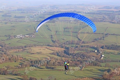 Preview: Paraglider In The Brecon Beacons