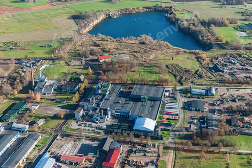Preview: Aerial View Over The Cesis City (Latvia)