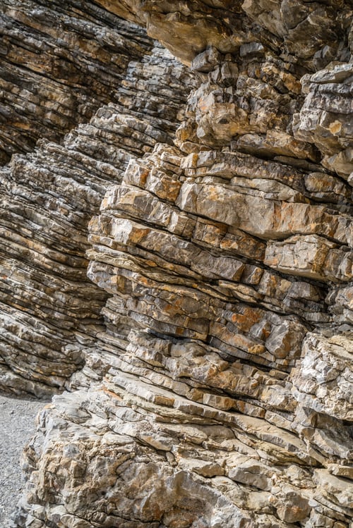 Preview: Pancacke Like Rock Formations On The Coast Near Budva, Montenegro