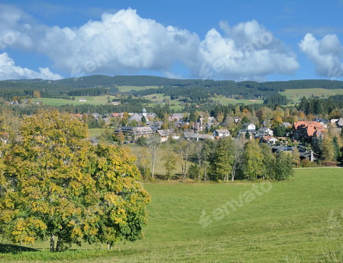 Preview: Village Of Hinterzarten In Black Forest,Baden-Wuerttemberg,Germany