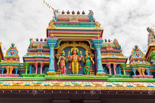 Preview: Hindu Shrines, Statue In Batu Caves Kuala Lumpur, Malaysia