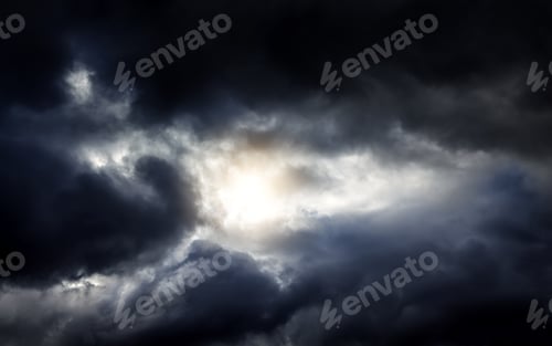 Preview: Light In The Dark And Dramatic Storm Clouds