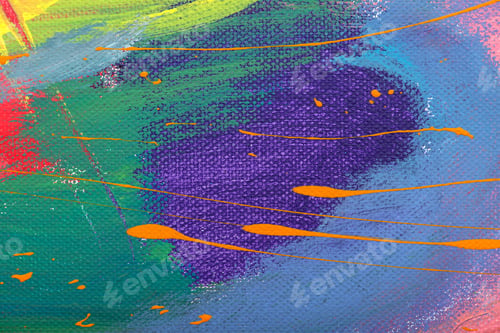 Preview: Art Background. Self Made Abstraction.