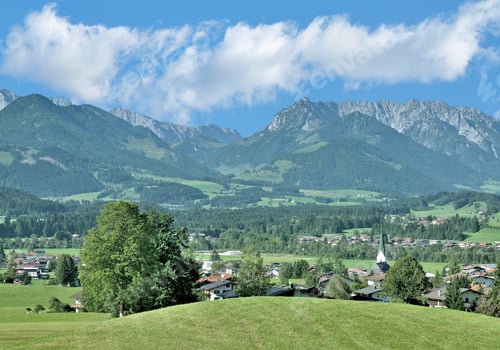 Preview: Village Of Koessen In Tirol,Austria