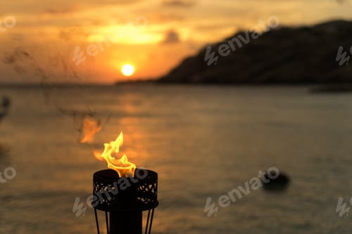 Preview: Sunset And Night Around Blue Bay Views Around Curacao A Caribbean Island