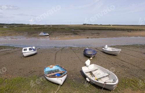 Preview: Wells Next The Sea At Low Tide