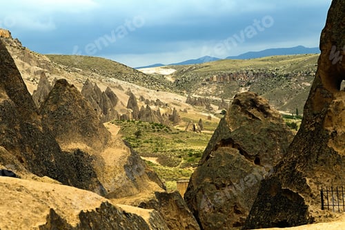 Preview: Cave Houses Of Cappadocia And Goreme National Park. Turkey.