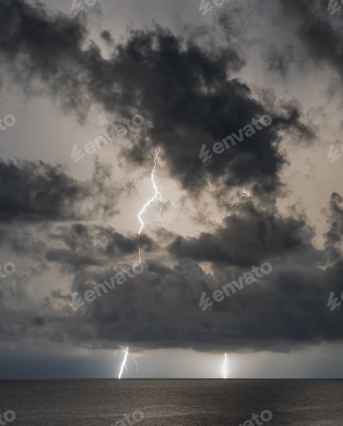 Preview: Lightning Storm Views Around Curacao A Small Caribbean Island