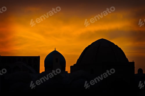 Preview: Sunset Over Ancient City Of Bukhara, Uzbekistan