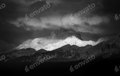 Preview: First Snow On Mount Triglav In The Julian Alps