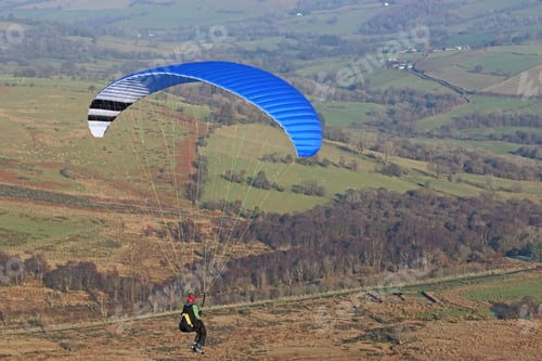 Preview: Paraglider In The Brecon Beacons