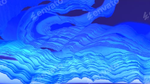 Preview: Colorful Abstract Composition With Crepe, Lights And Shadows