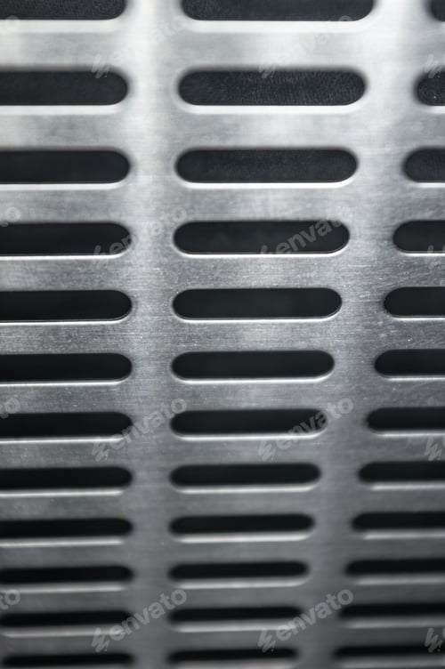 Preview: Stainless Steel Grating With Oblong Holes