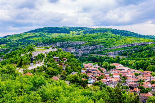 Preview: Aerial View Of The Bulgarian City Lovech