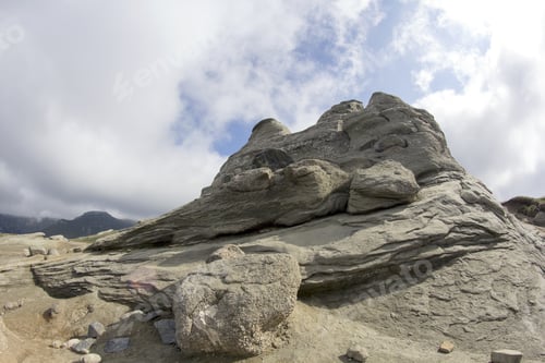 Preview: Landscape From Bucegi Mountains, Part Of Southern Carpathians In Romania, The Sphinx. Fisheye Lens