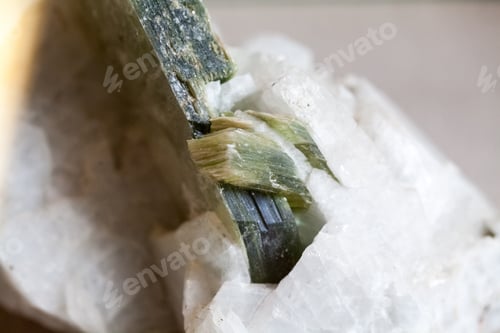 Preview: Beautiful Cristals, Minerals And Stones - Colors And Textures. Image Has Grain Texture Visible On