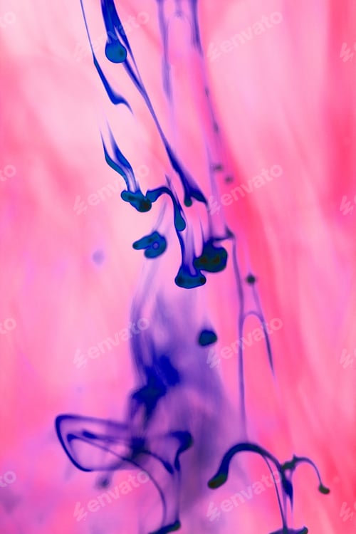 Preview: Abstract, Colorful, Ink Shapes