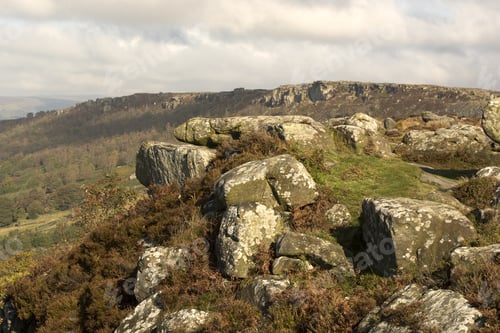 Preview: Derbyshire Rocky Ridge Landscape