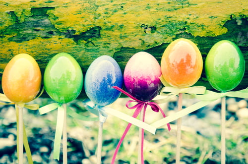 Preview: Colorful Easter Eggs Decoration Image