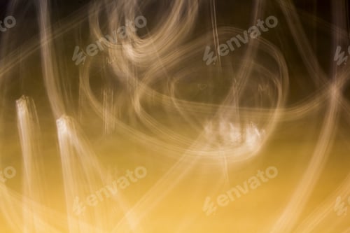 Preview: Abstract, Colorful Background With Long Exposure Ans Motion On Small Lights