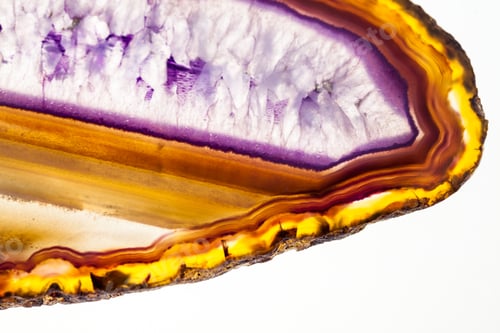 Preview: Agate- Beautiful, Colorful Slices And Texture