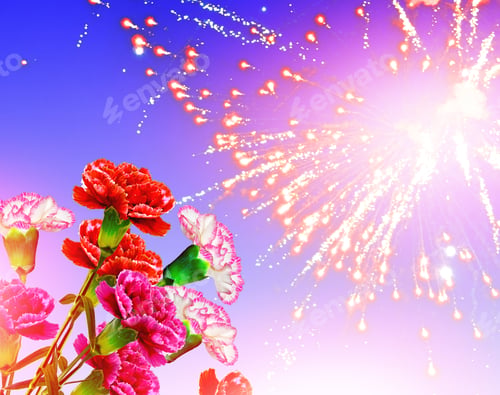 Preview: Holiday Card For The Day Of Victory Over Fascism. Victory Day.
