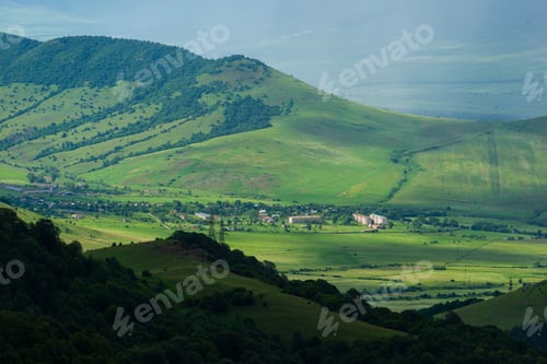Preview: Rural Landscape With Village, Armenia