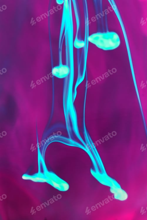 Preview: Abstract, Colorful, Ink Shapes